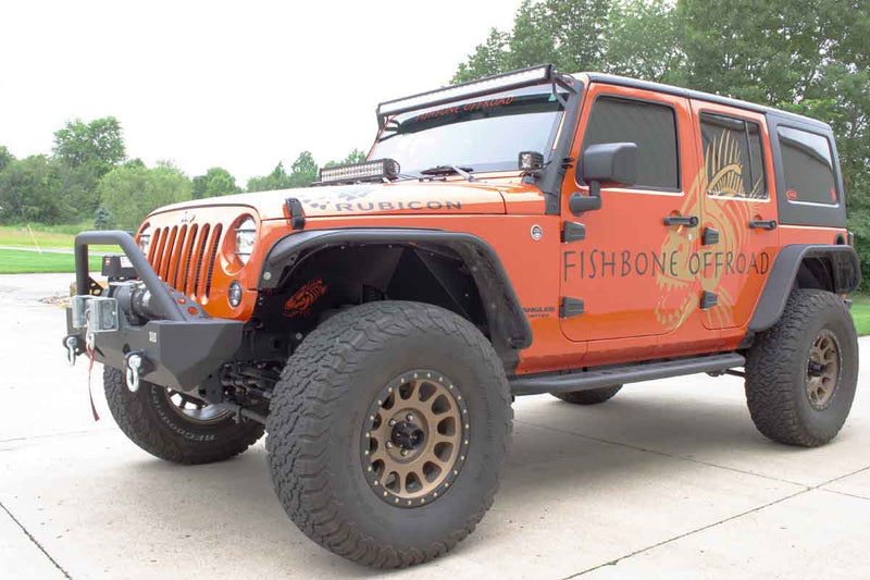 Load image into Gallery viewer, Fishbone Offroad 2007-2018 Jeep Wrangler JK &amp; Wrangler Unlimited JKU Inner Fender Accent Plate FB31117
