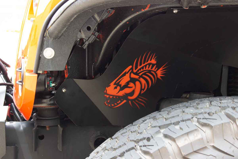 Load image into Gallery viewer, Fishbone Offroad 2007-2018 Jeep Wrangler JK &amp; Wrangler Unlimited JKU Inner Fender Accent Plate FB31117
