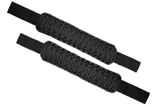 Fishbone Offroad Universal Black Paracord Grab Handles for Head Rest FB55281