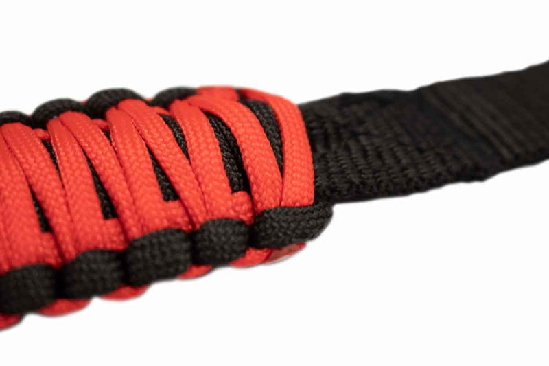 Load image into Gallery viewer, Fishbone Offroad Red Paracord Grab Handles for Head Rest FB55282
