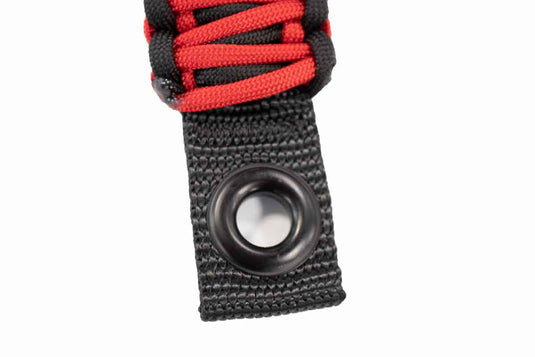 Fishbone Offroad Red Paracord Door Handles for 1997-2006 Jeep Wrangler FB55286