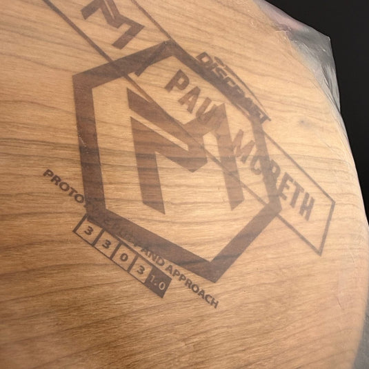 Prototype Wooden Luna & Mini - McBeth X-Out - Cherry