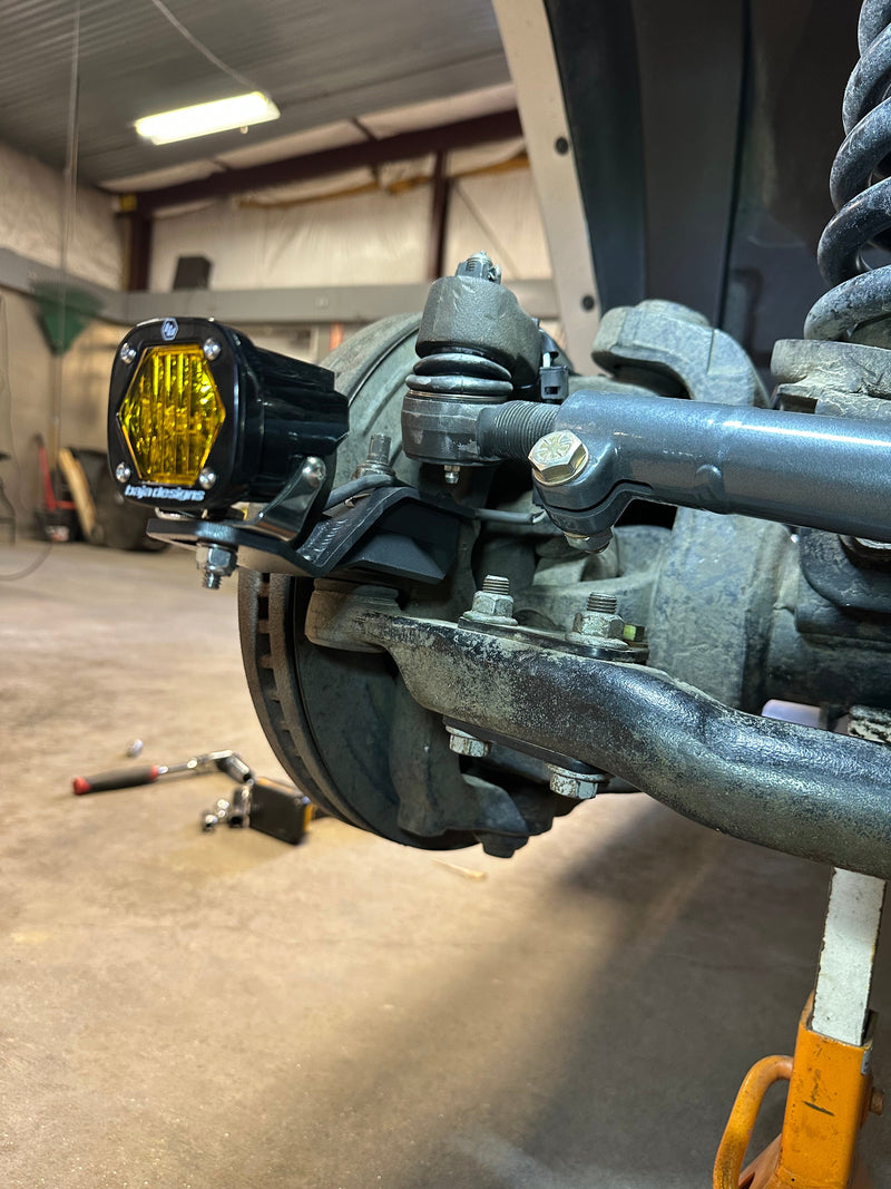 Load image into Gallery viewer, Ram 2500 &amp; 3500 Steerable Knuckle Pod Light Mounts (2014-2018)
