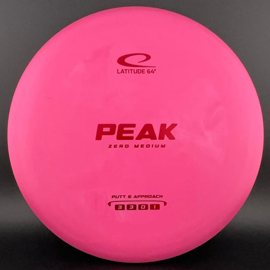 Zero Medium Peak - First Run
