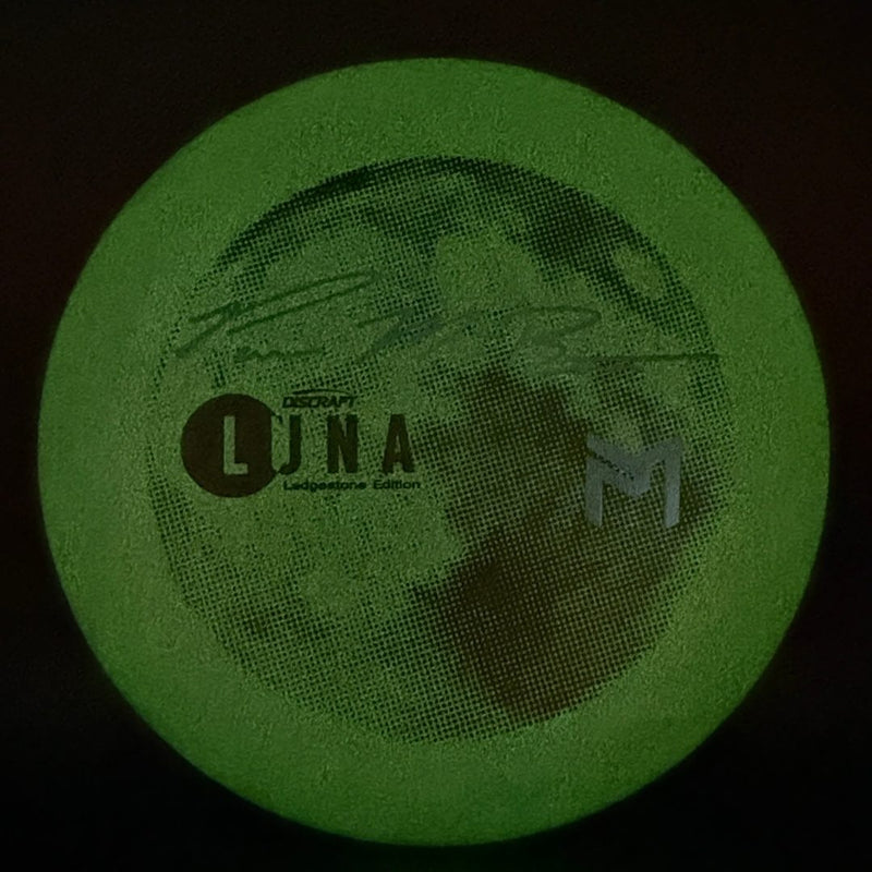 Load image into Gallery viewer, Glo Rubber Blend Luna - Paul McBeth Overstamp Misprint
