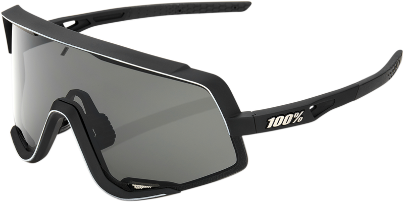 Load image into Gallery viewer, 100% Glendale Sunglasses - Black - Smoke 60011-00000
