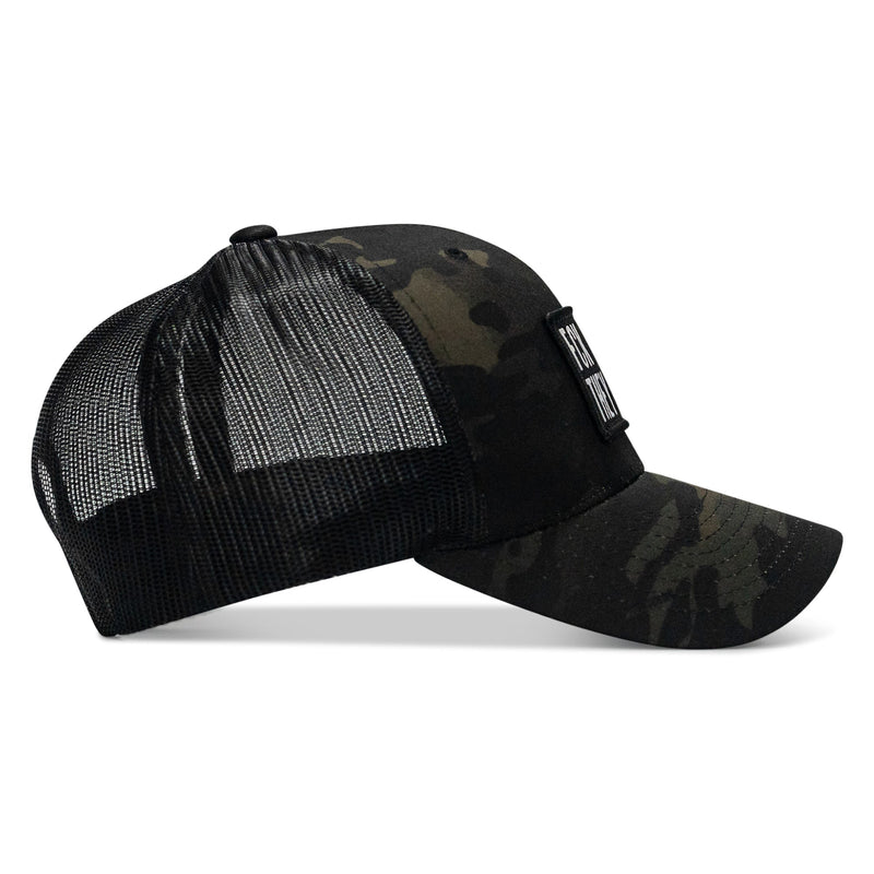 Load image into Gallery viewer, FCK What They Think Patch Snapback Hat
