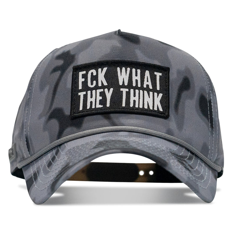 Load image into Gallery viewer, Fck What They Think Patch Weekender Snapback
