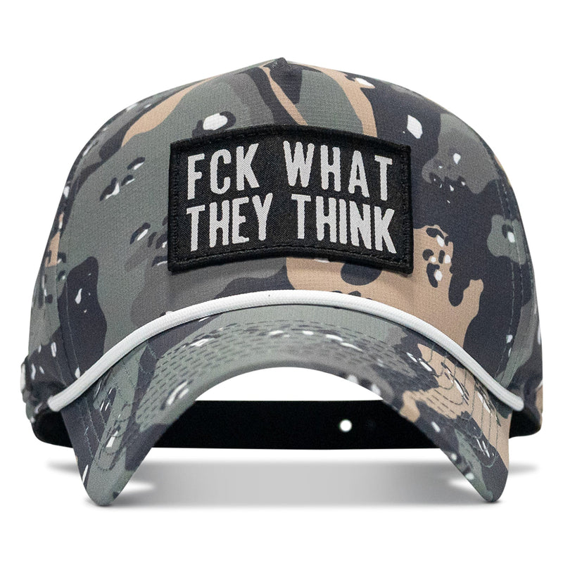 Load image into Gallery viewer, Fck What They Think Patch Weekender Snapback
