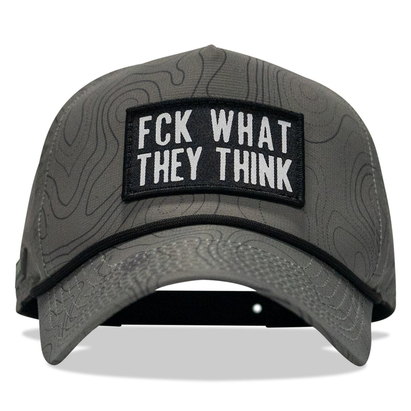 Load image into Gallery viewer, Fck What They Think Patch Weekender Snapback
