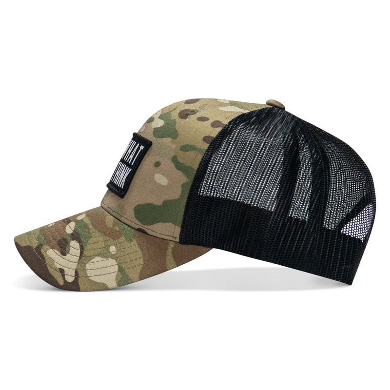 Load image into Gallery viewer, FCK What They Think Patch Snapback Hat
