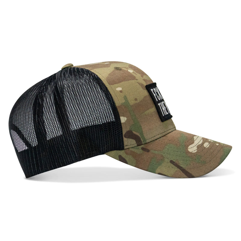 Load image into Gallery viewer, FCK What They Think Patch Snapback Hat
