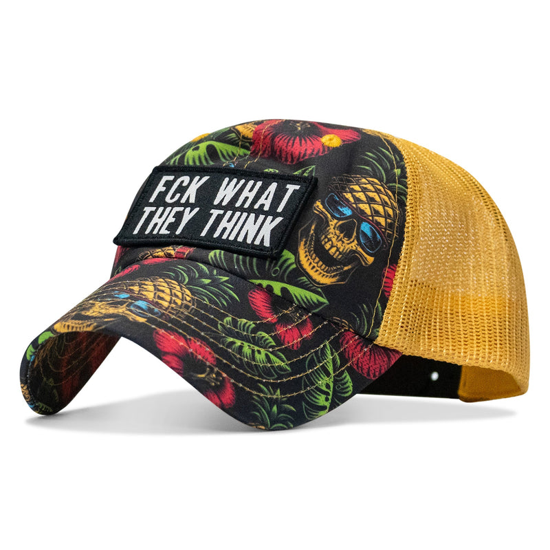 Load image into Gallery viewer, Fck What They Think Patch Tactical Ripstop Mesh Snapback Hat
