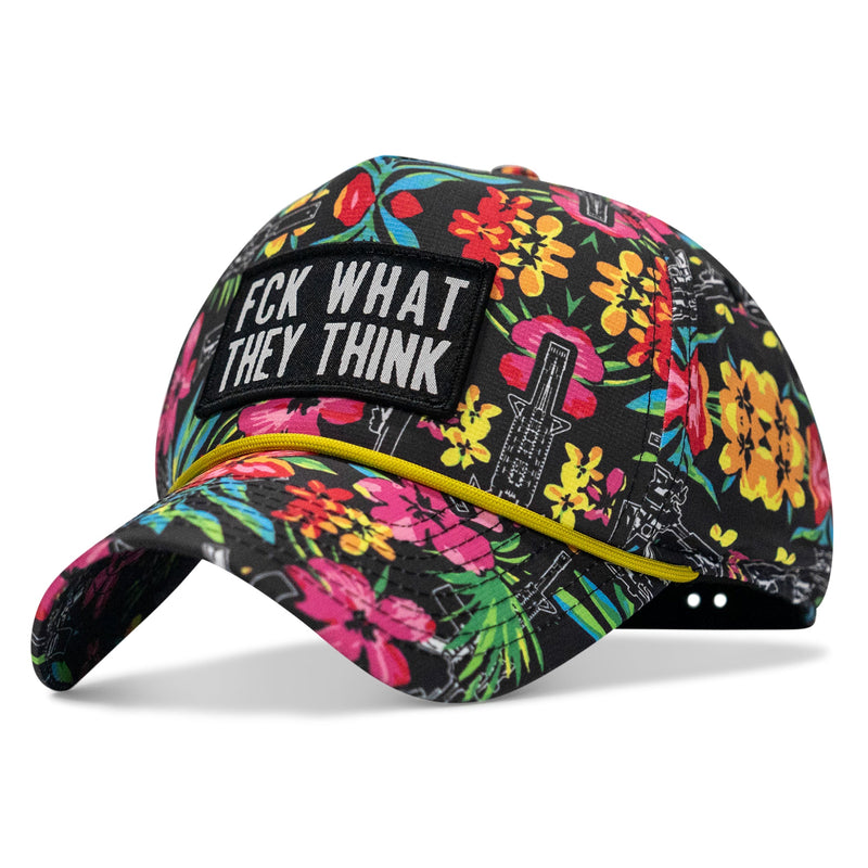 Load image into Gallery viewer, Fck What They Think Patch Weekender Snapback
