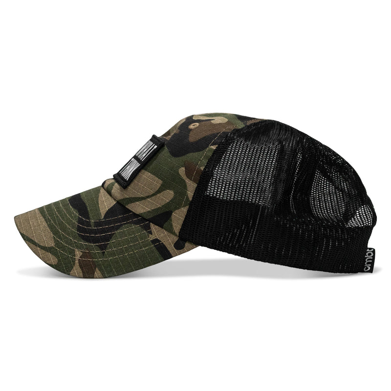 Load image into Gallery viewer, Fck What They Think Patch Tactical Ripstop Mesh Snapback Hat
