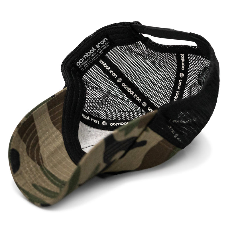 Load image into Gallery viewer, Fck What They Think Patch Tactical Ripstop Mesh Snapback Hat

