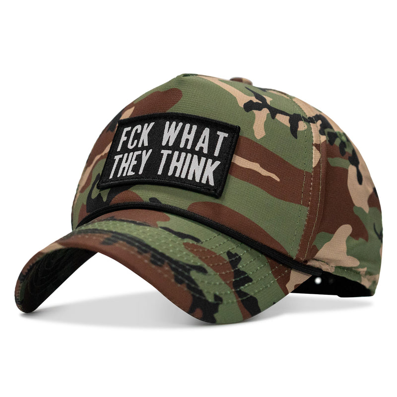 Load image into Gallery viewer, Fck What They Think Patch Weekender Snapback
