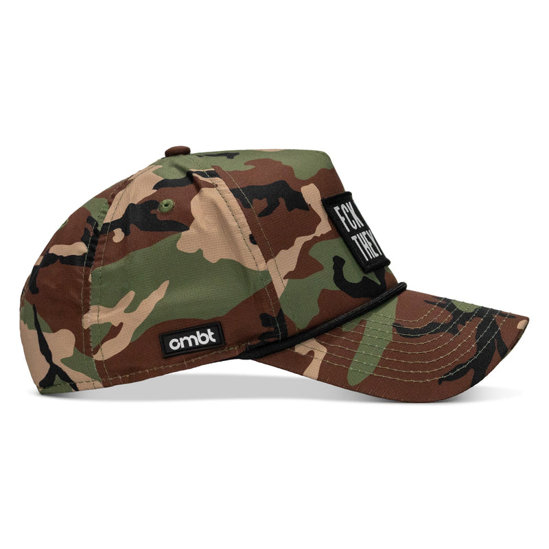 Load image into Gallery viewer, Fck What They Think Patch Weekender Snapback
