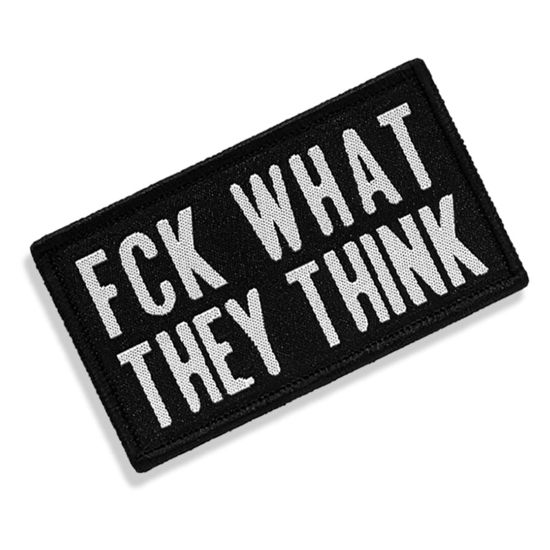 Load image into Gallery viewer, Fck What They Think Velcro Patch
