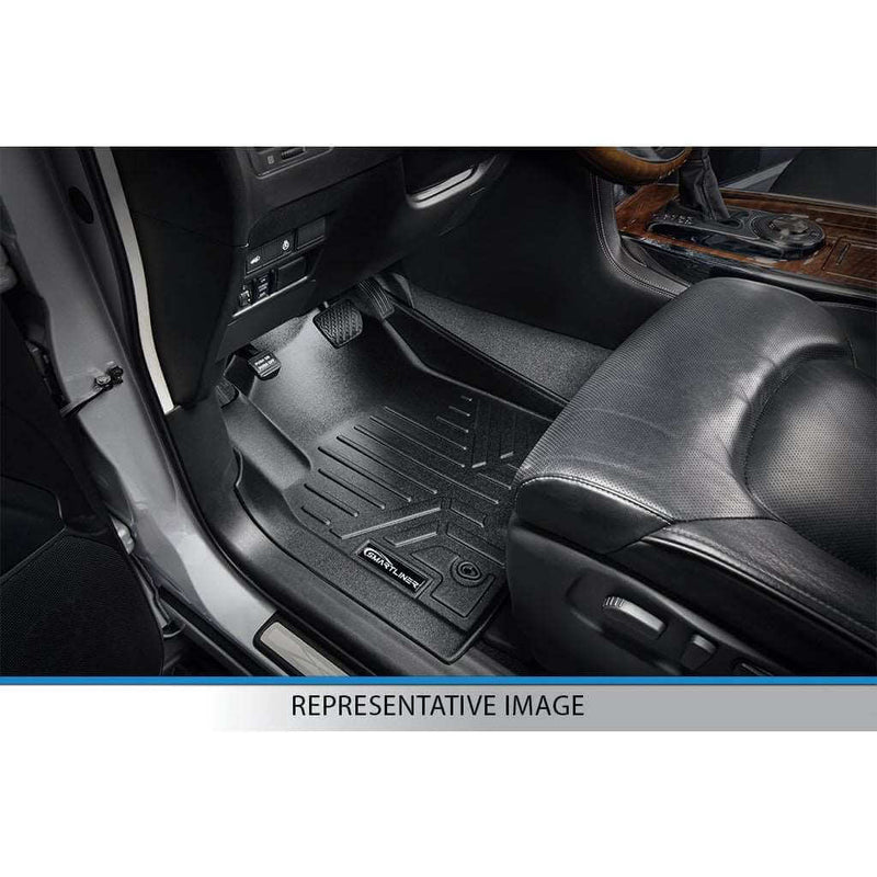Load image into Gallery viewer, Smart Trim™ Custom Fit Floor Liners For 2007 - 2017 Ford Expedition EL/Lincoln Navigator L (with Console)
