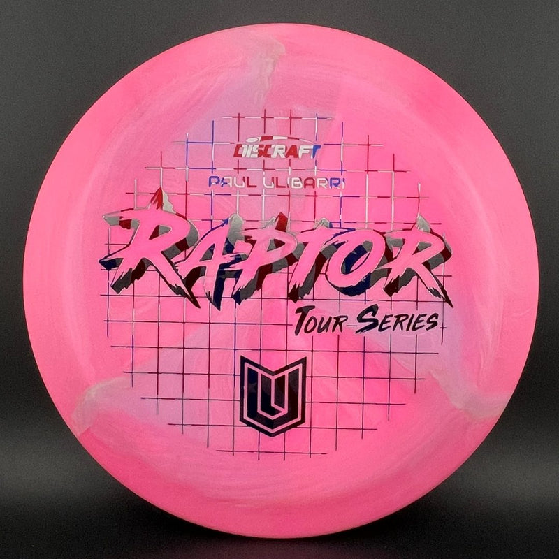 Load image into Gallery viewer, ESP Swirl Raptor - Paul Ulibarri Tour Series 2022 Stamp
