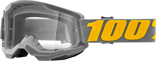 100% Strata 2 Goggles - Izipizi - Clear 50027-00006