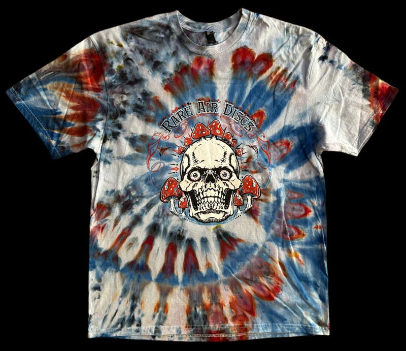Load image into Gallery viewer, Crushin' Amanitas Tie-Dye Shirt - Produced by Thunder Shout
