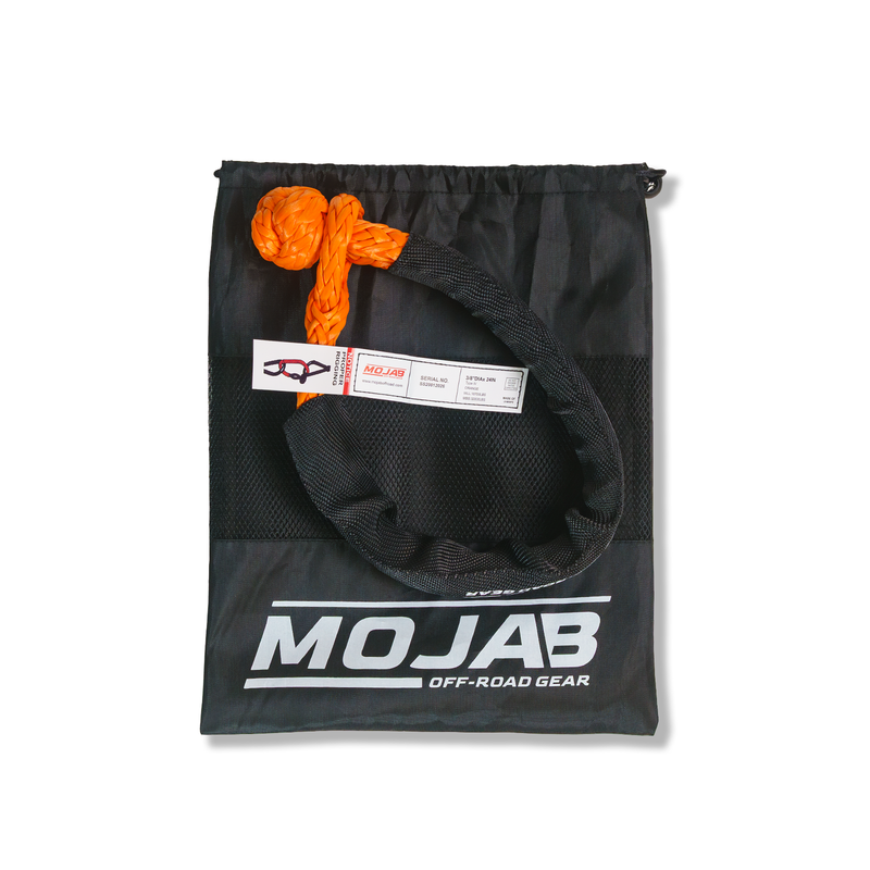 Load image into Gallery viewer, Soft Shackle 3/8'' x 24” with sleeve and bag (Single Shackle) (Lifetime Warranty)
