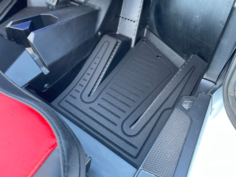 Load image into Gallery viewer, Polaris RZR XP 1000 Rubber Floor Mats
