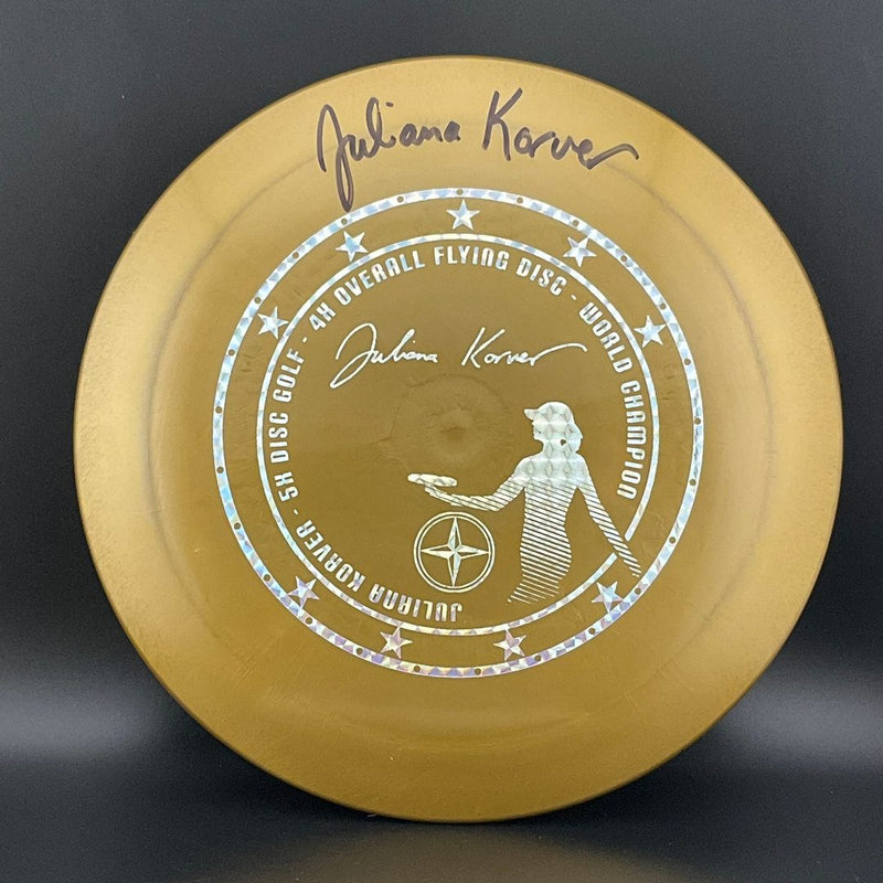 Load image into Gallery viewer, Shimmer Star Gold Shryke *Signed* - Juliana Korver "9X" LE
