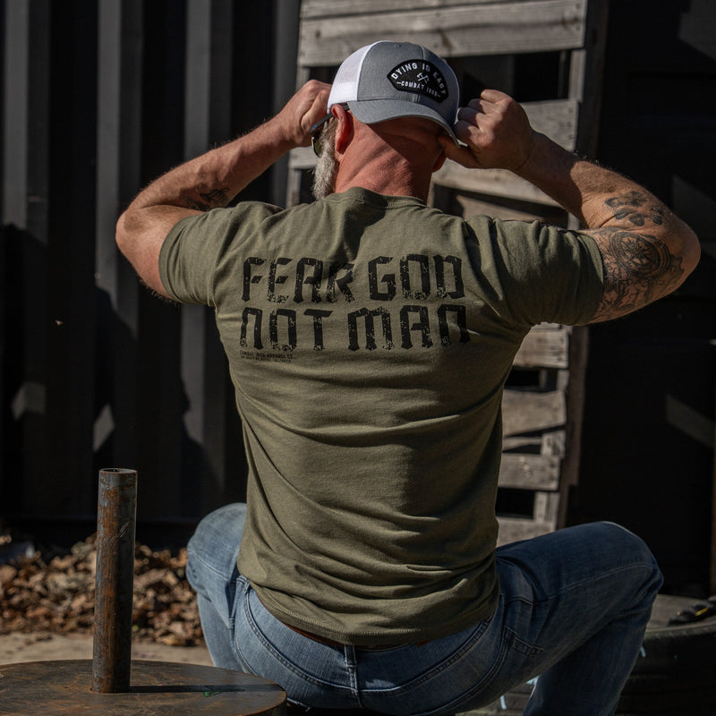 Load image into Gallery viewer, Fear God Not Man Men's T-Shirt
