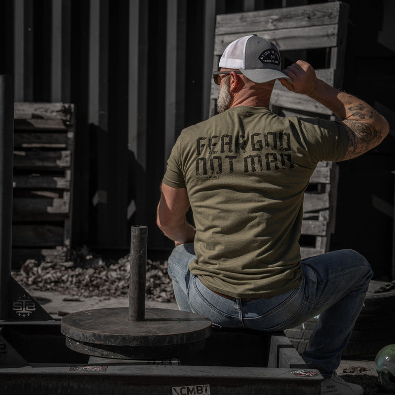 Load image into Gallery viewer, Fear God Not Man Men&#39;s T-Shirt
