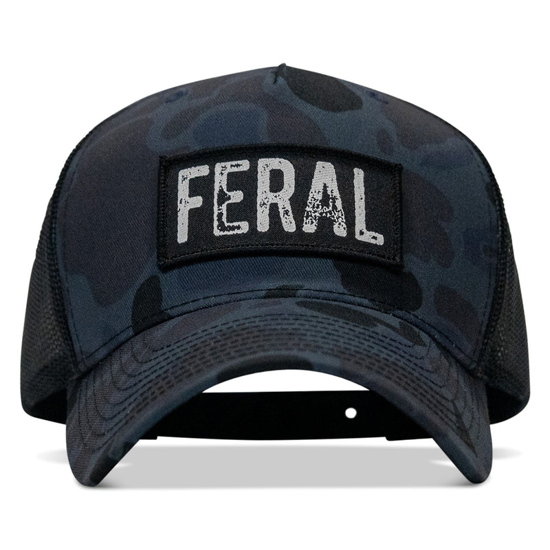Load image into Gallery viewer, Feral Vintaged Patch Snapback Hat
