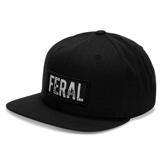 Feral Patch Flatbill Snapback Hat