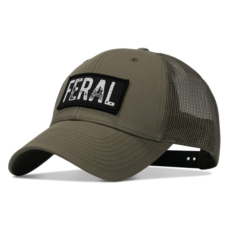 Load image into Gallery viewer, Feral Vintaged Patch Snapback Hat
