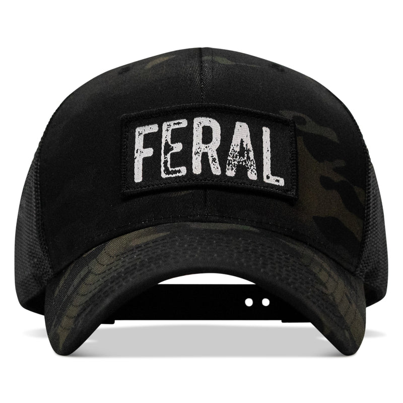 Load image into Gallery viewer, Feral Vintaged Patch Snapback Hat
