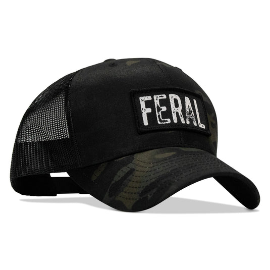 Feral Vintaged Patch Snapback Hat