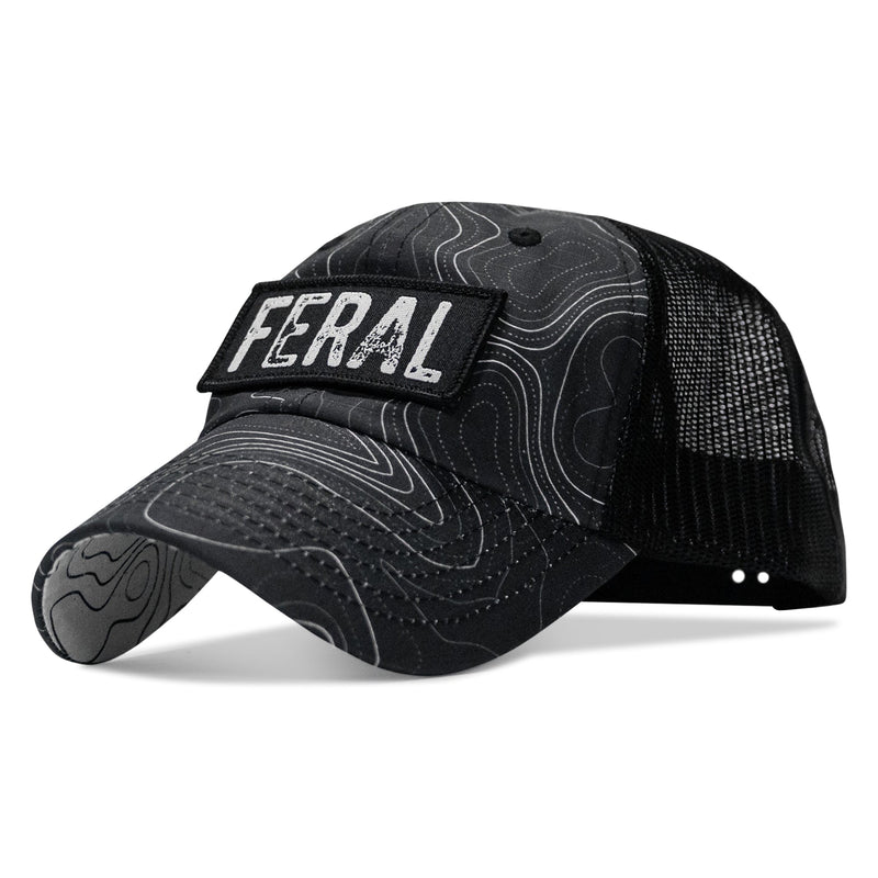 Load image into Gallery viewer, Feral Patch RipStop Mesh Snapback Hat
