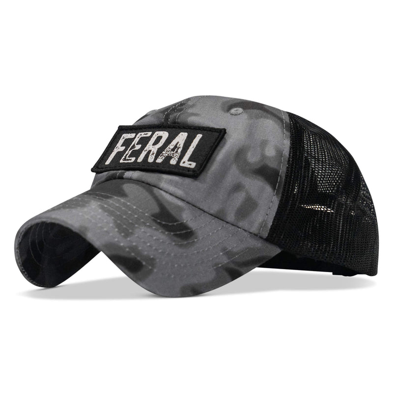 Load image into Gallery viewer, Feral Patch RipStop Mesh Snapback Hat
