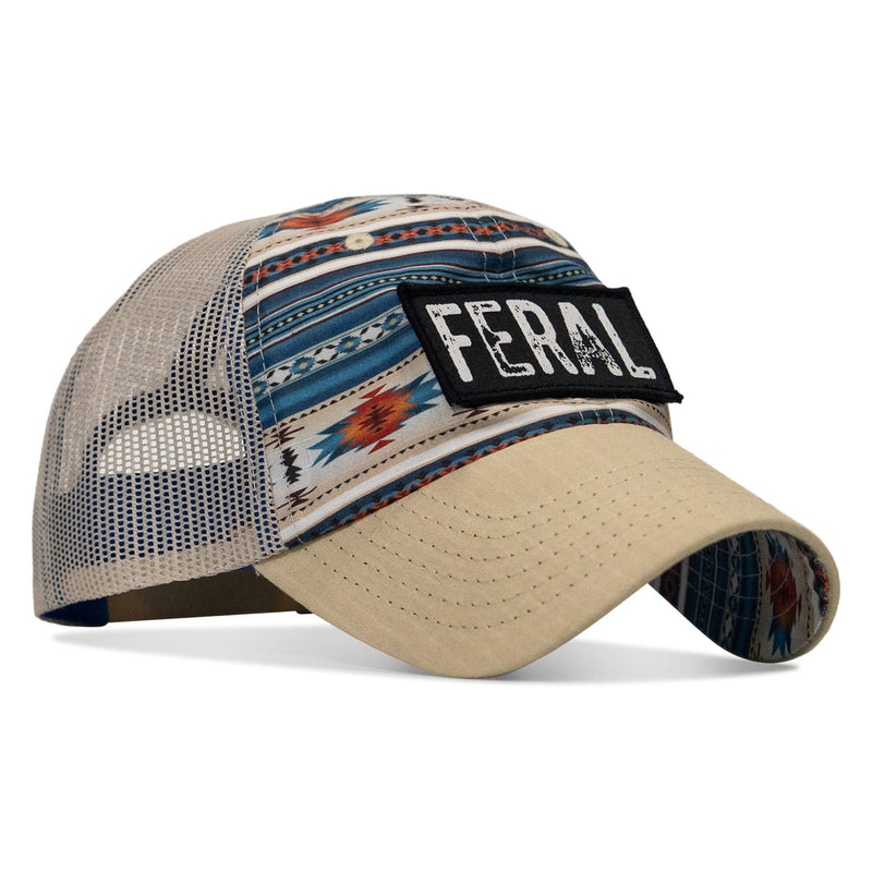 Load image into Gallery viewer, Feral Patch RipStop Mesh Snapback Hat
