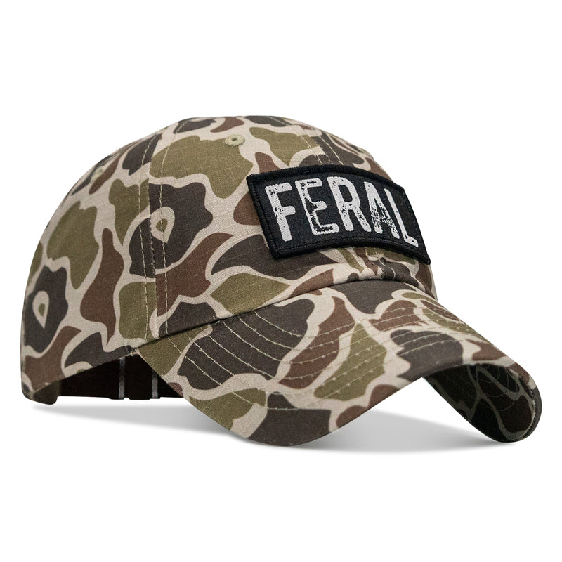 Load image into Gallery viewer, Feral Patch RipStop Tactical Mesh Snapback Hat
