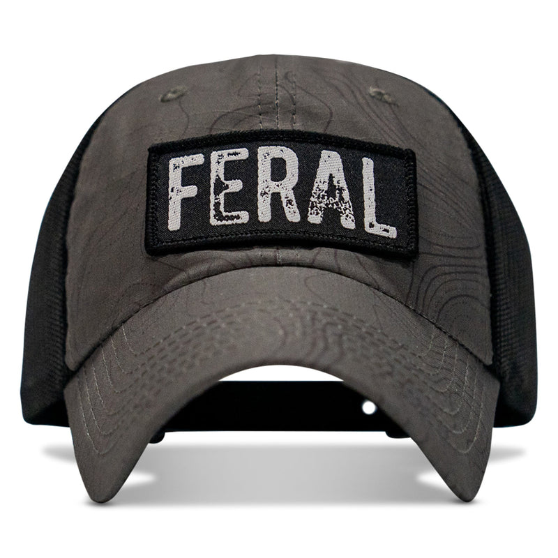 Load image into Gallery viewer, Feral Patch RipStop Mesh Snapback Hat
