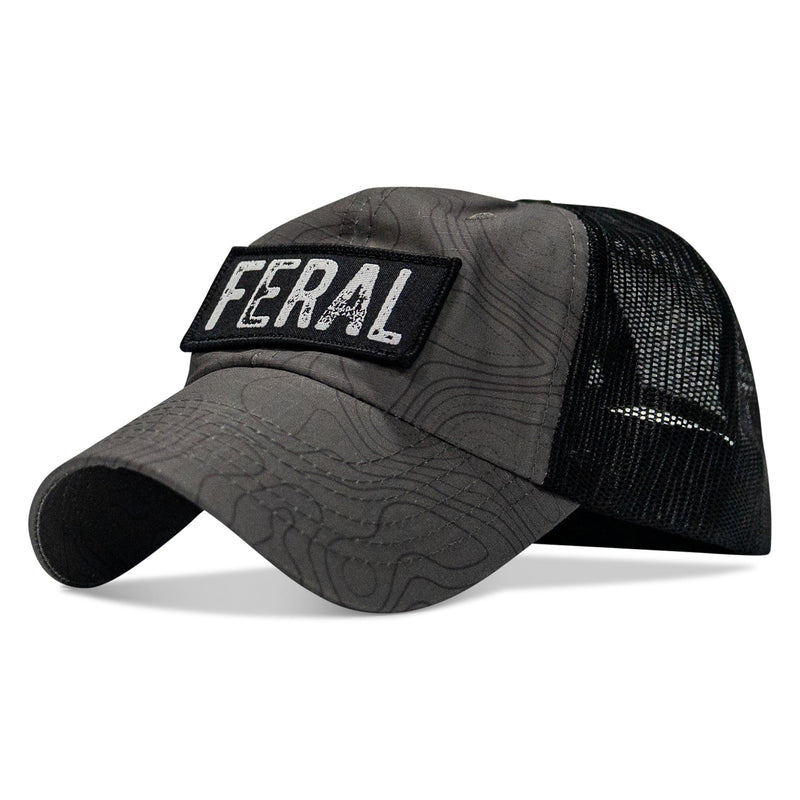 Load image into Gallery viewer, Feral Patch RipStop Mesh Snapback Hat

