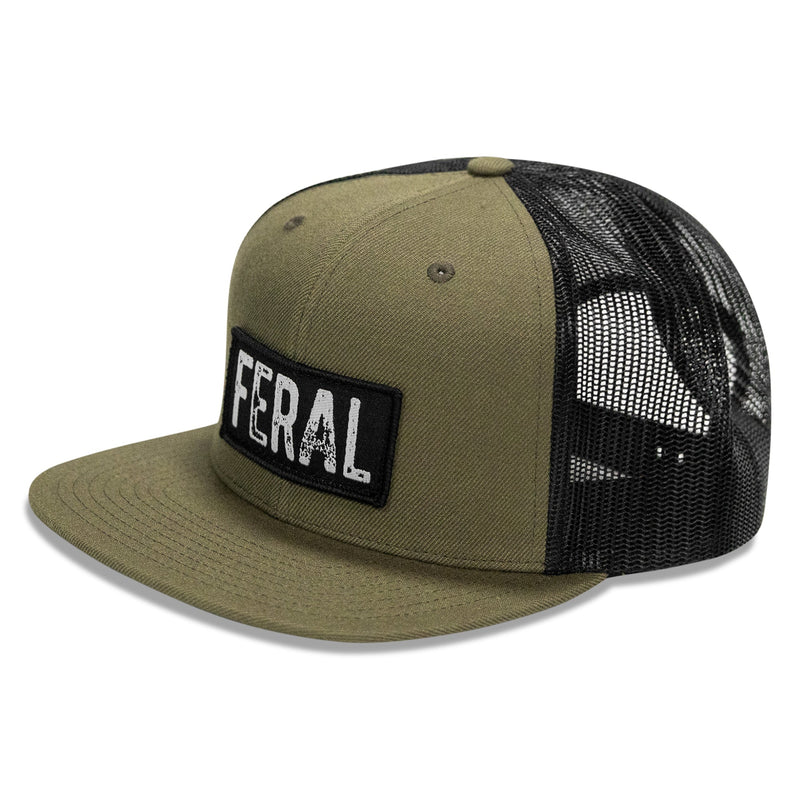 Load image into Gallery viewer, Feral Patch Flatbill Snapback Hat
