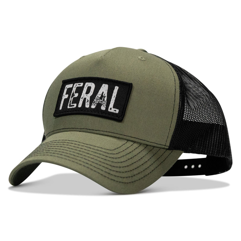 Load image into Gallery viewer, Feral Vintaged Patch Snapback Hat
