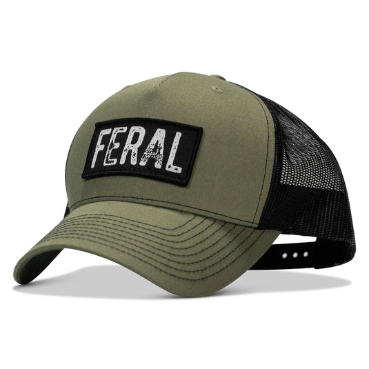 Feral Vintaged Patch Snapback Hat