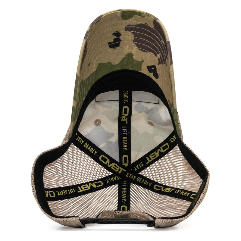 Load image into Gallery viewer, Feral Patch RipStop Mesh Snapback Hat
