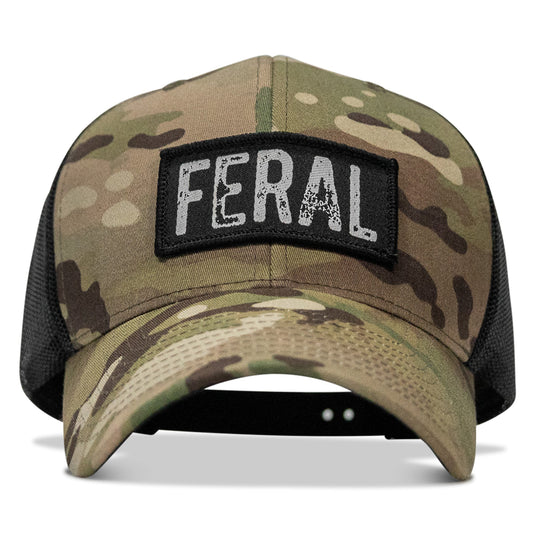 Feral Vintaged Patch Snapback Hat