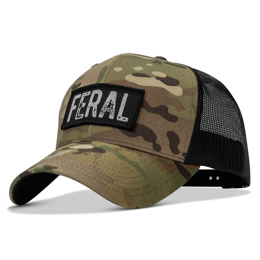 Feral Vintaged Patch Snapback Hat