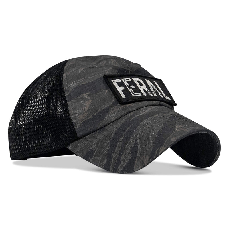 Load image into Gallery viewer, Feral Patch RipStop Mesh Snapback Hat
